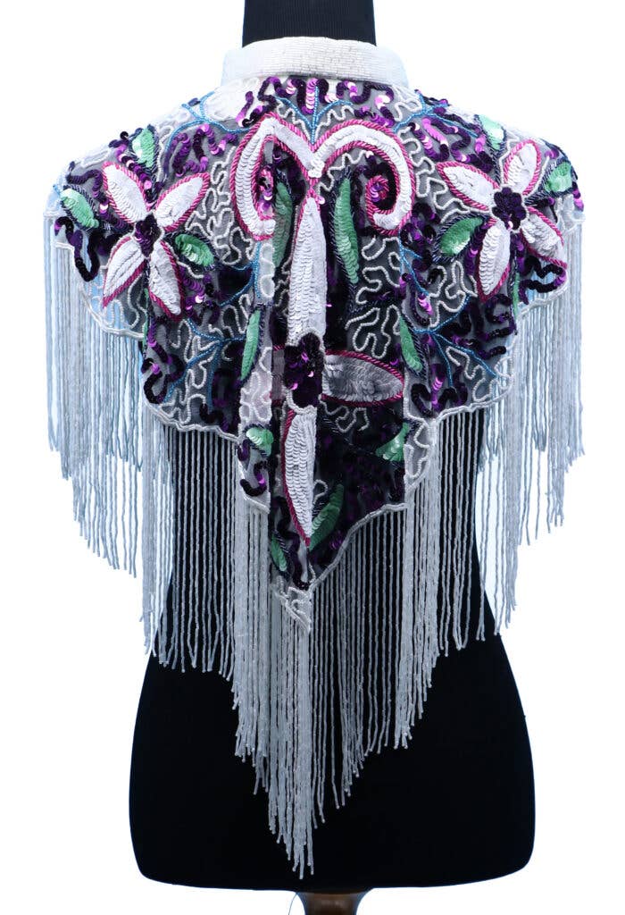 Dolly Beaded Cape