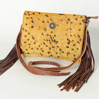 Crossbody Genuine Leather Cowhide Bag