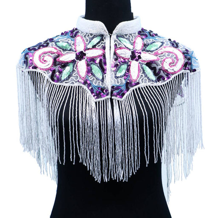 Dolly Beaded Cape