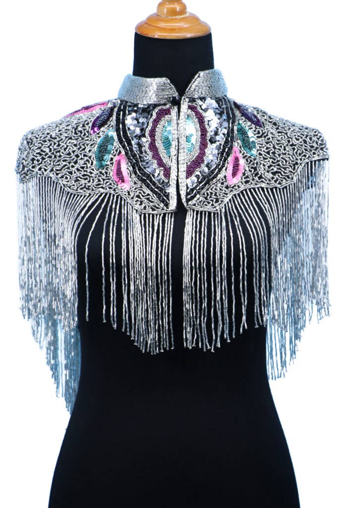 Dorothy Beaded Cape