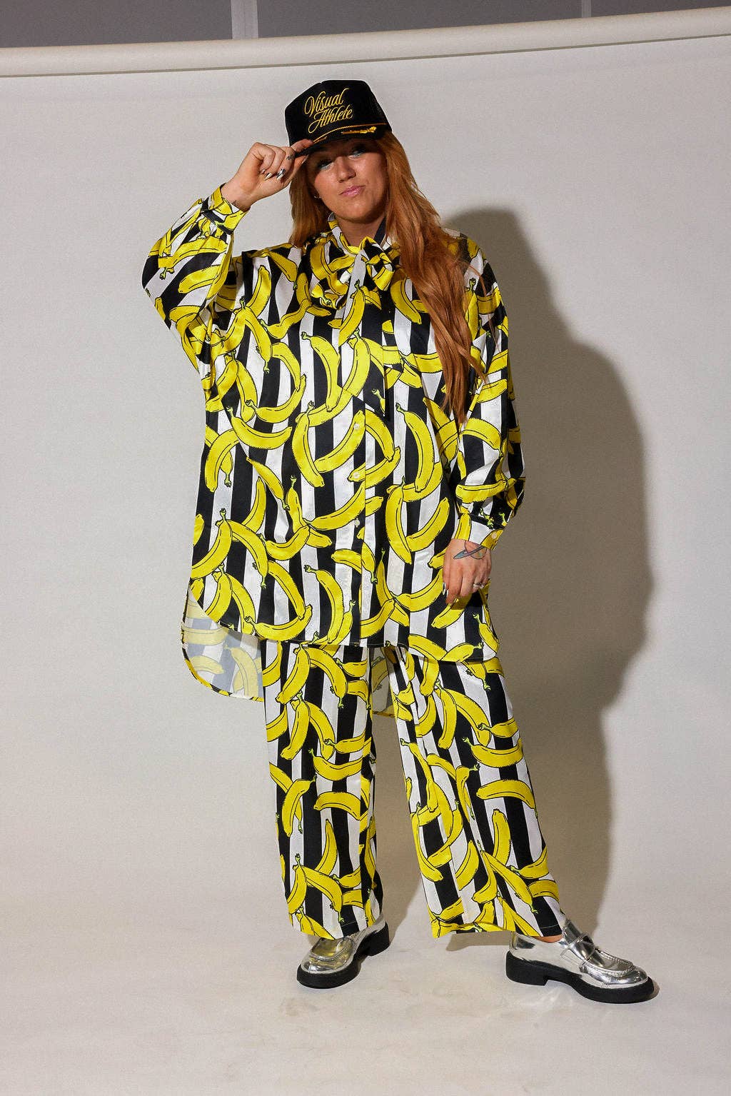 B-A-N-A-N-A-S Oversized Bow-Tie Set