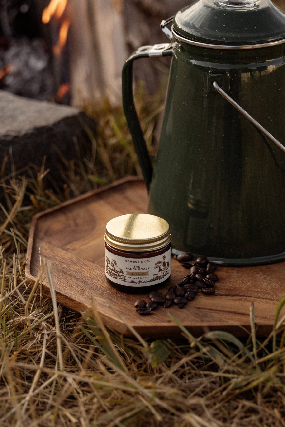 Coffee/Vanilla Infused Whipped Tallow Moisturizer | Organic