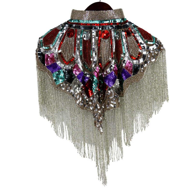 Caroline Beaded Cape