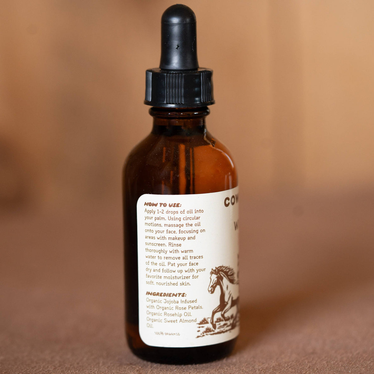 Rose Cleansing Face Oil | Organic Make-Up Removal Oil