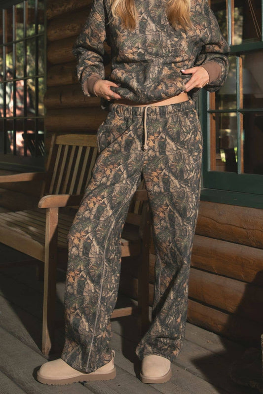 Camo Lounge Fleece Sweatpants