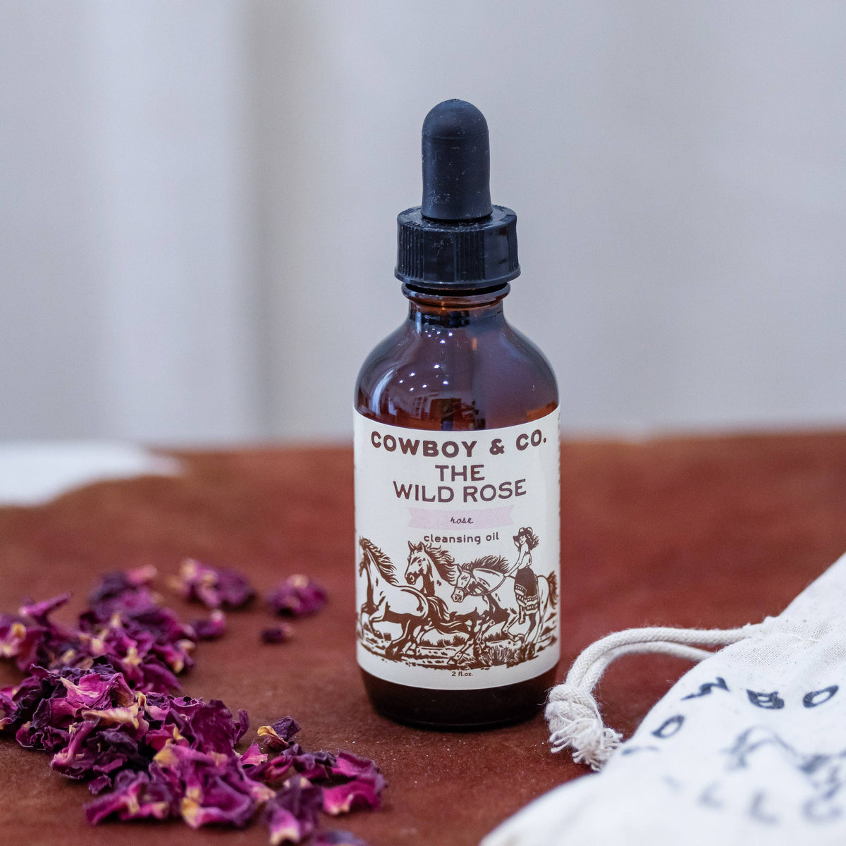 Rose Cleansing Face Oil | Organic Make-Up Removal Oil