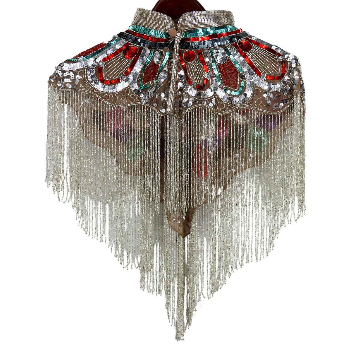 Caroline Beaded Cape