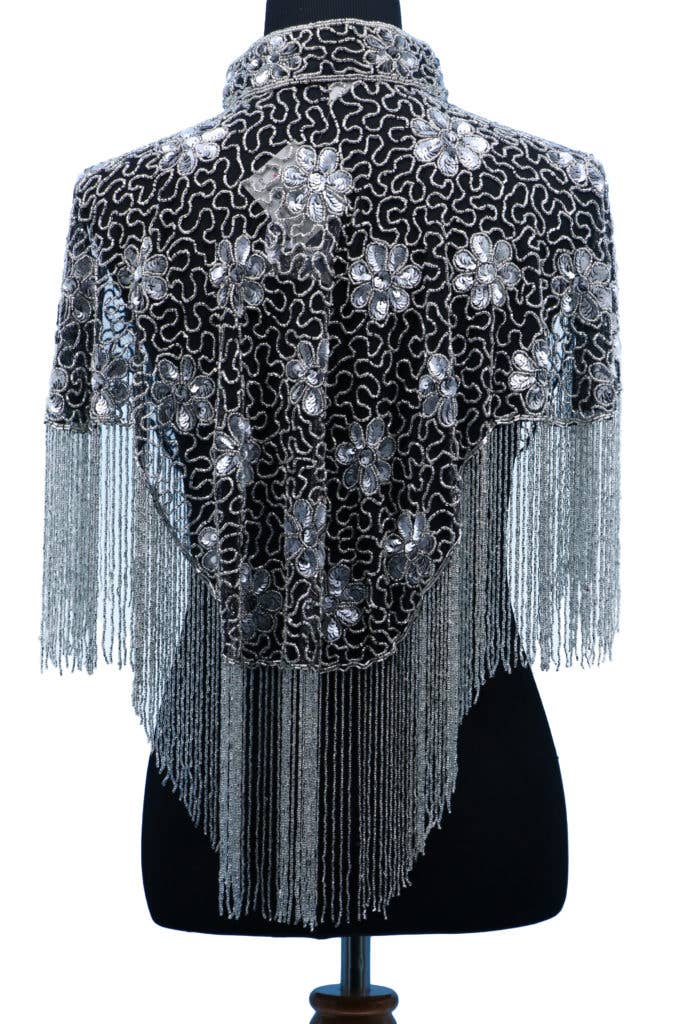 Hazel Beaded Cape