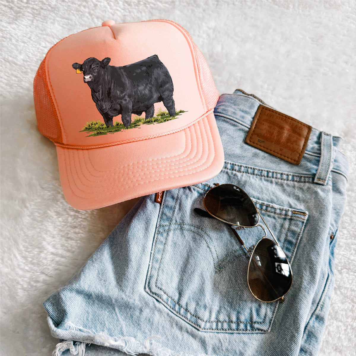 The Angus Show Bull Trucker Hat