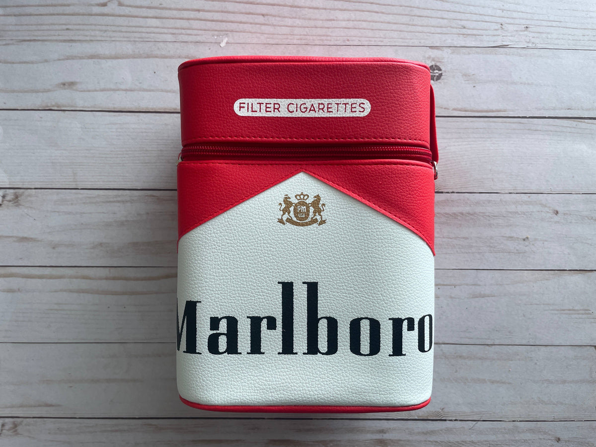 Marlboro Cigarette Kawaii Crossbody Faux Leather Purse