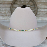 Western Beaded Hat Band - Pecos