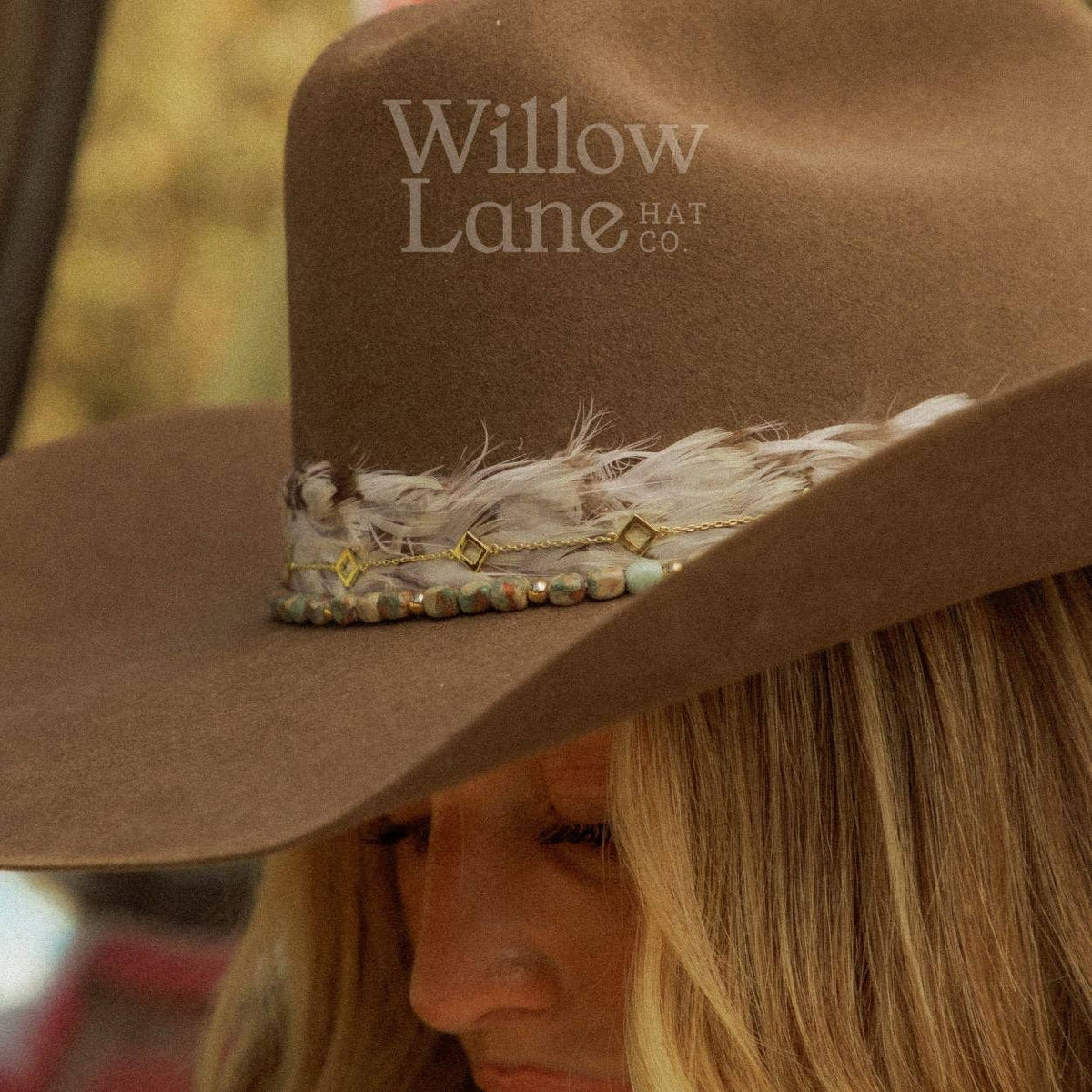 Western Feather Hat Band - Boyd