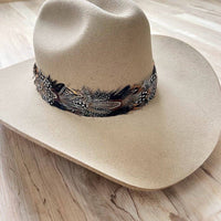 Western Feather Falcon Hat Band