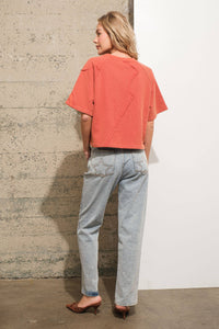 Western Yoke Studded Denim Jeans