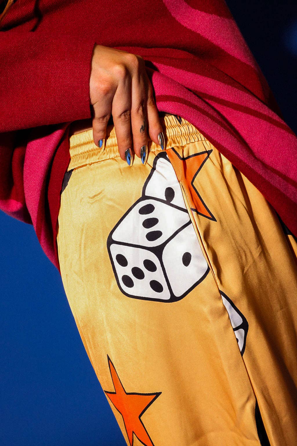 She's So Lucky Wide-Leg Pants