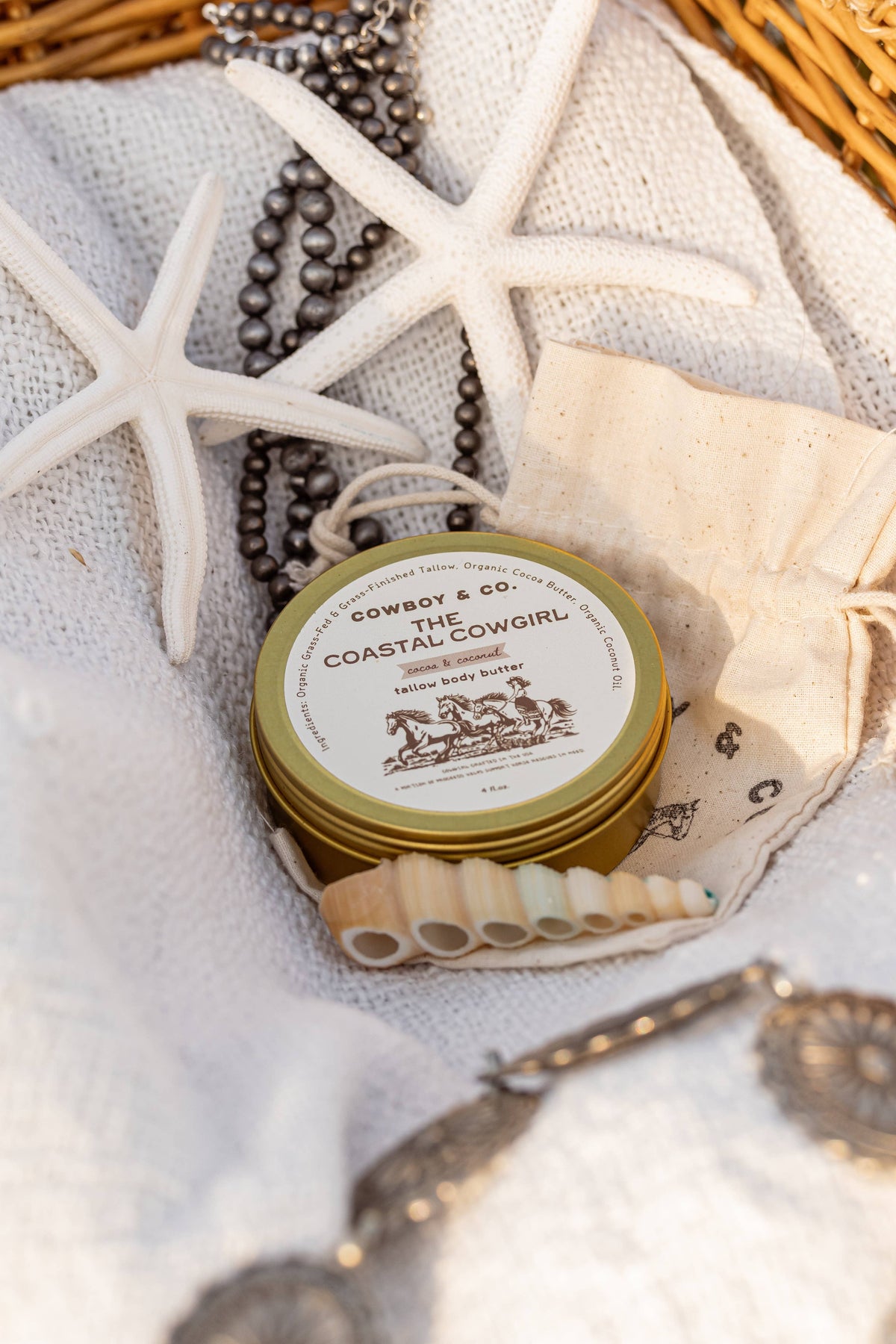 Cocoa & Coconut Tallow Hydrating Body Butter | Organic