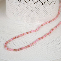 Pink Shell Hat Band - Mabel