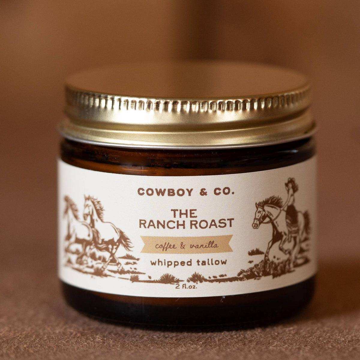 Coffee/Vanilla Infused Whipped Tallow Moisturizer | Organic