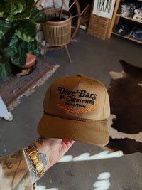 Dive Bars & Cigarettes - Dallas, Texas Trucker Hat