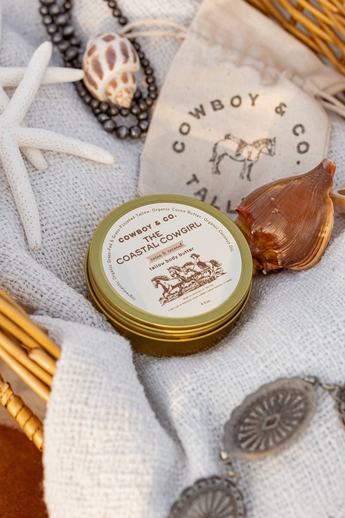 Cocoa & Coconut Tallow Hydrating Body Butter | Organic
