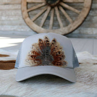 Feathered Trucker Caps