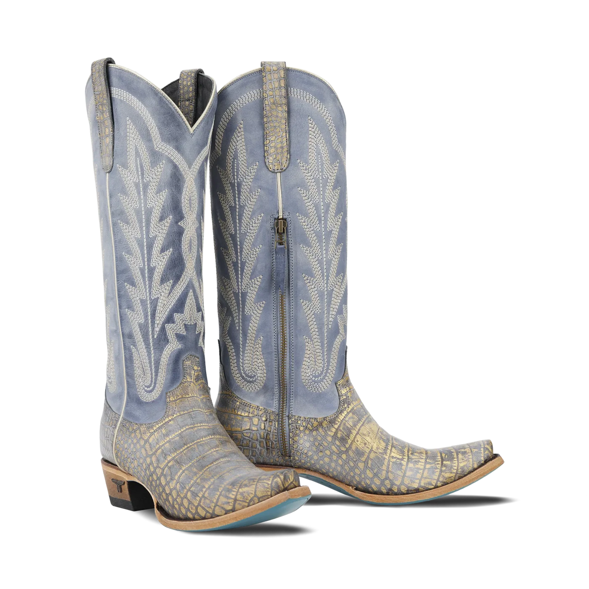 Lane Skylight Boot - Gilded Denim