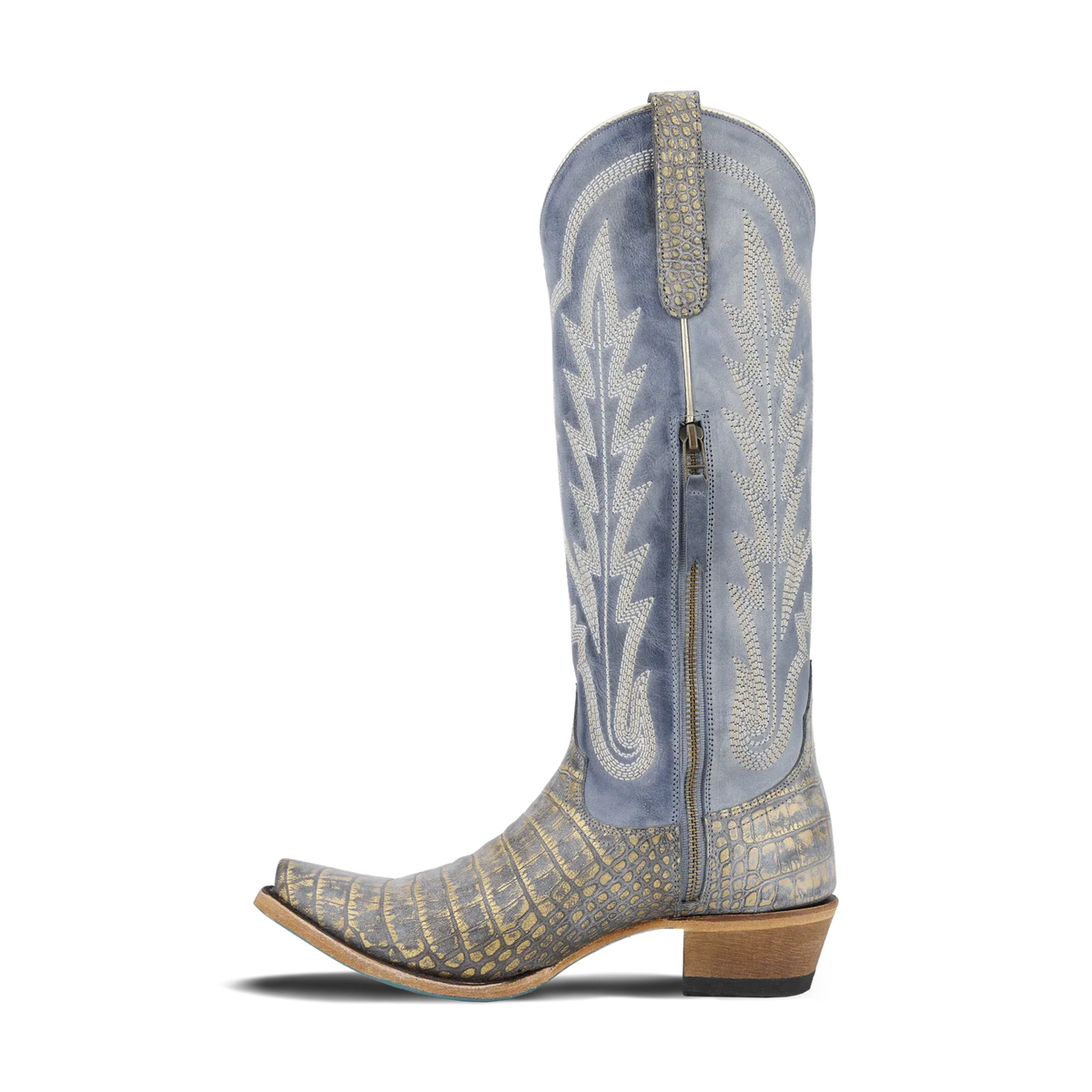 Lane Skylight Boot - Gilded Denim