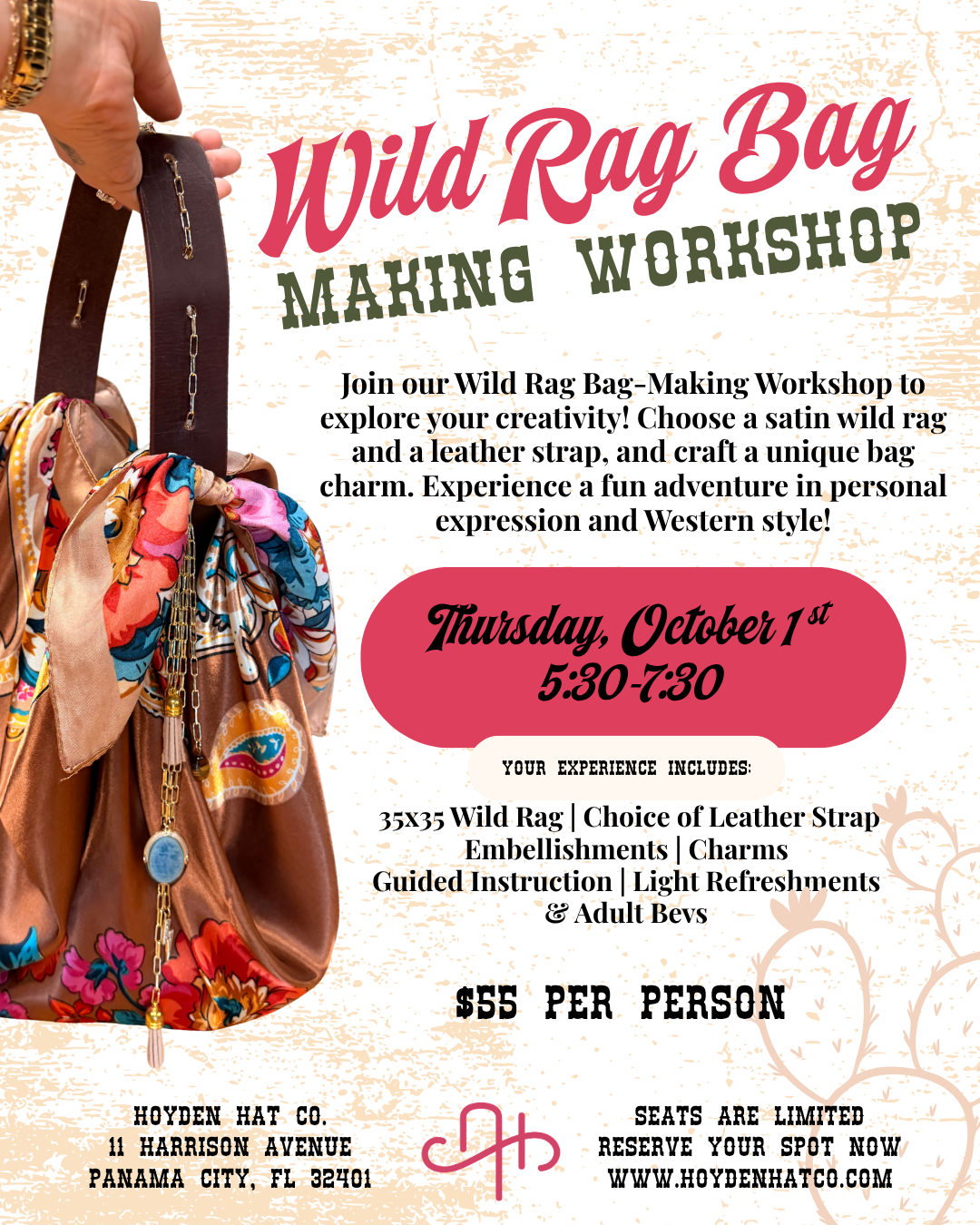Wild Rag Bag Making Workshop