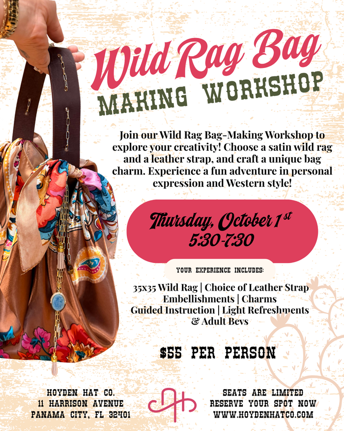 Wild Rag Bag Making Workshop