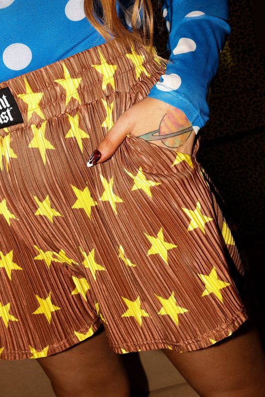 Space Cowgirl Plisse Shorts