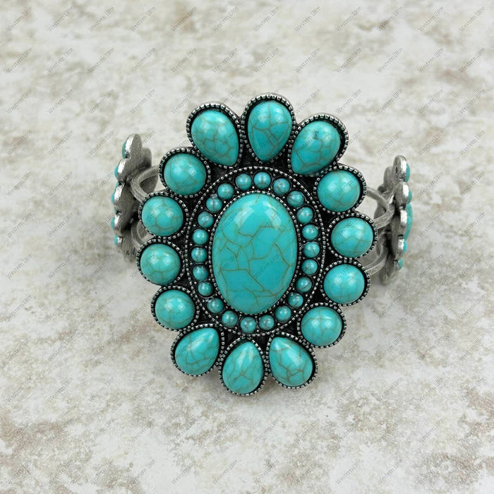 Concho Cuff Bracelet