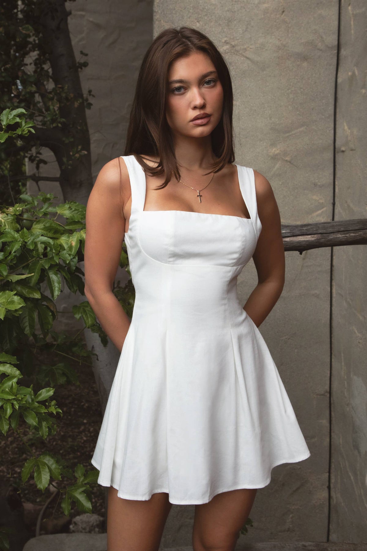 Bristol Fit-And-Flare Mini Dress