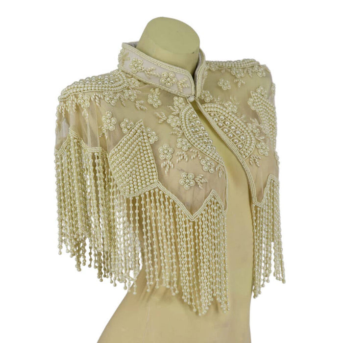 Pearl Beaded Cape