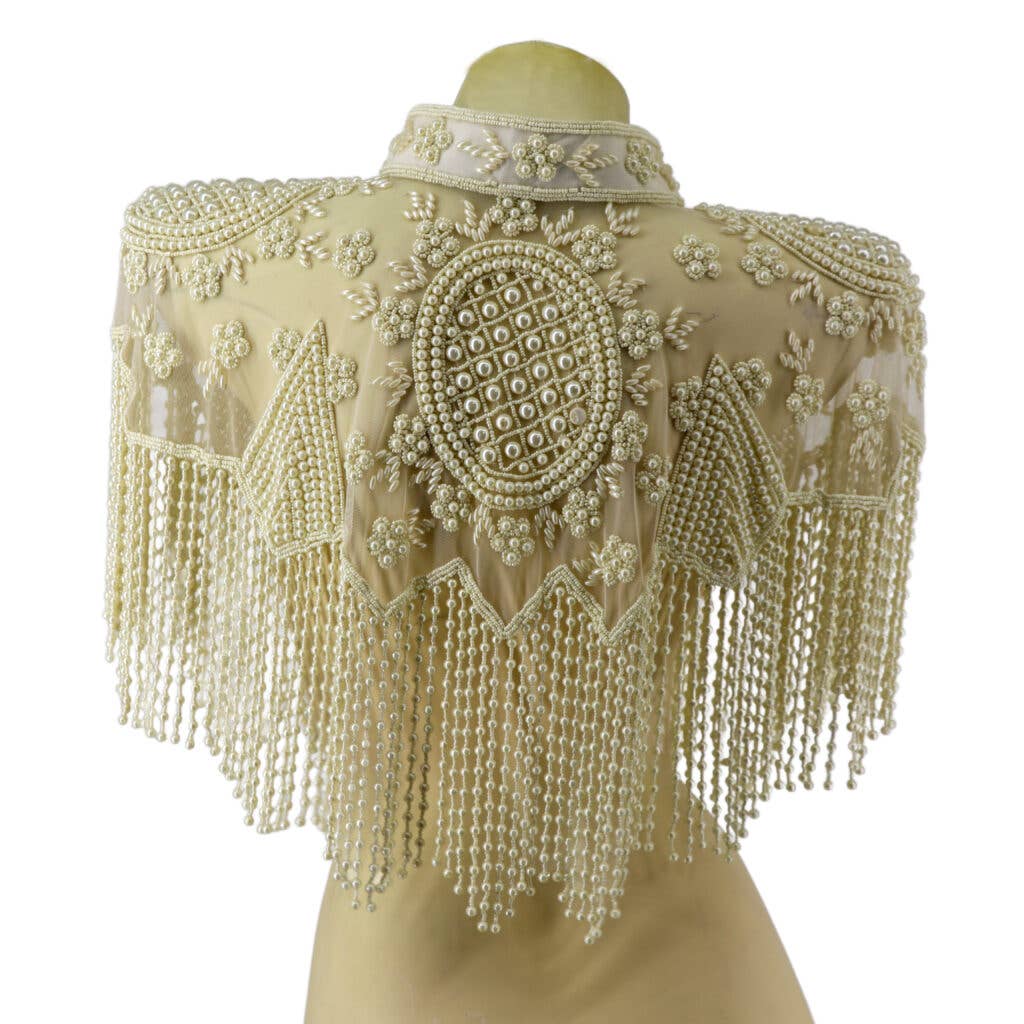 Pearl Beaded Cape