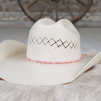 Pink Shell Hat Band - Mabel