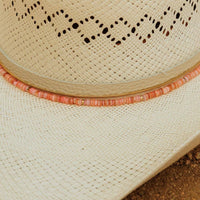 Pink Shell Hat Band - Mabel