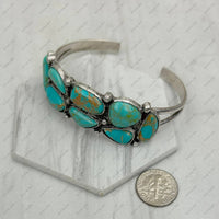 Turquoise Stone Bangle