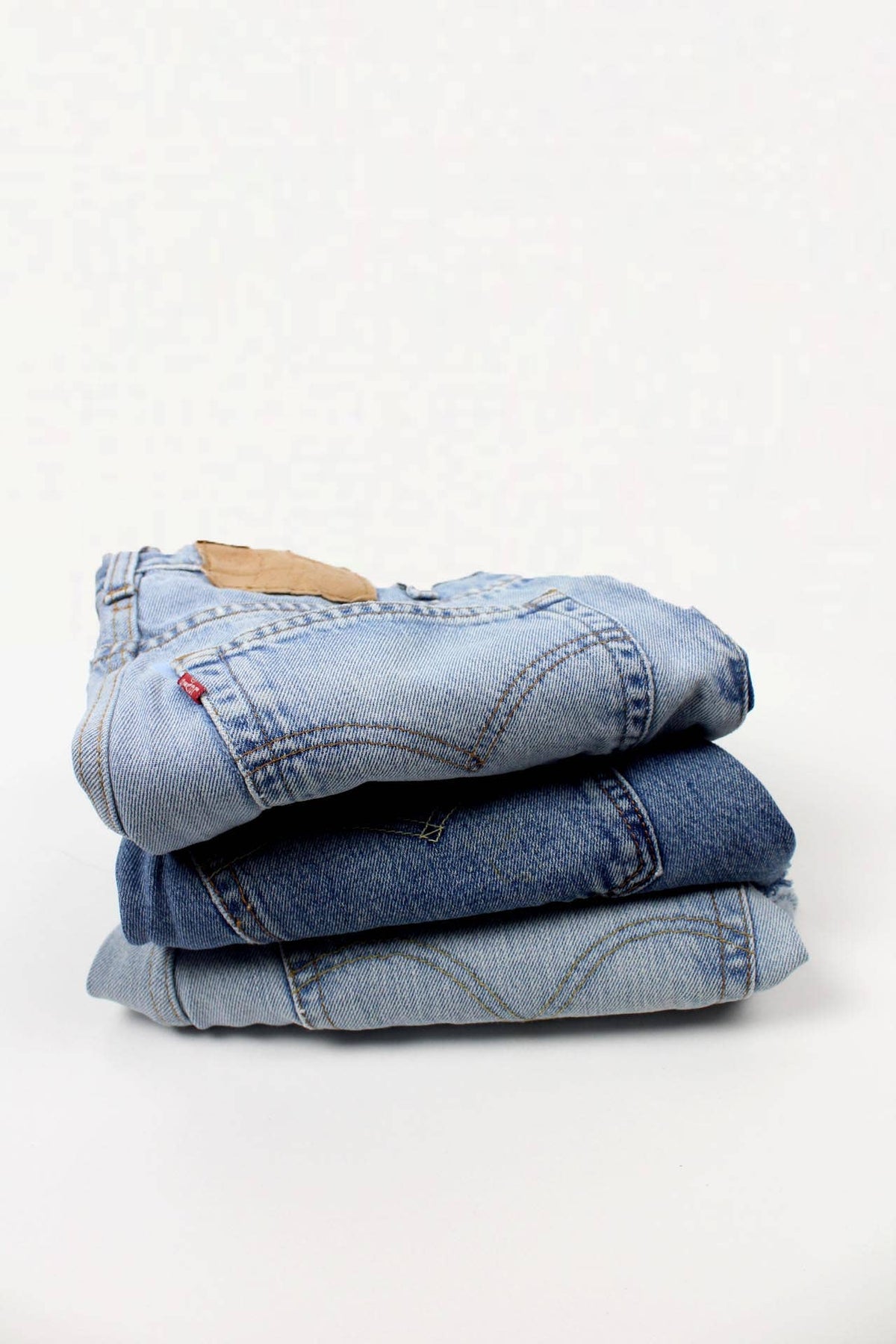 Daisy Upcycled Levi Denim Shorts