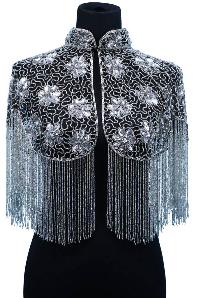 Hazel Beaded Cape