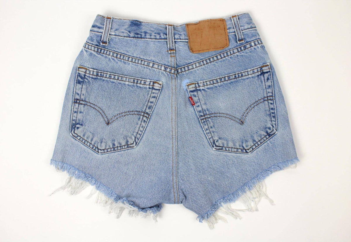 Daisy Upcycled Levi Denim Shorts