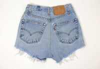 Daisy Upcycled Levi Denim Shorts