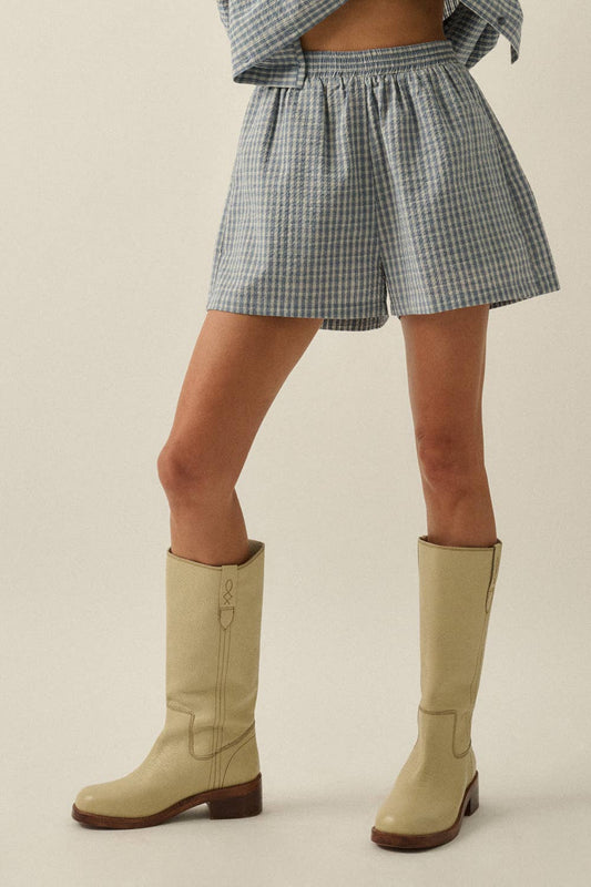 Tatum Plaid Shorts