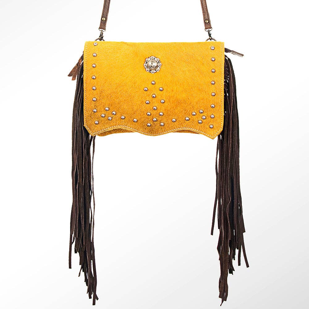 Crossbody Genuine Leather Cowhide Bag