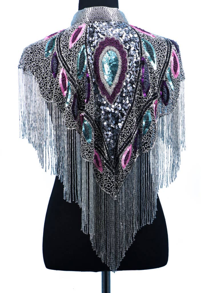 Dorothy Beaded Cape