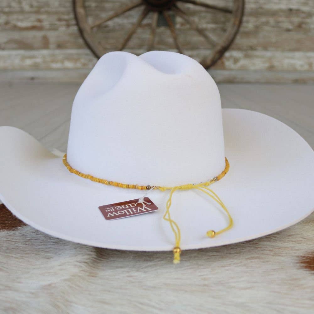 Marigold Shell Hat Band – Goldie