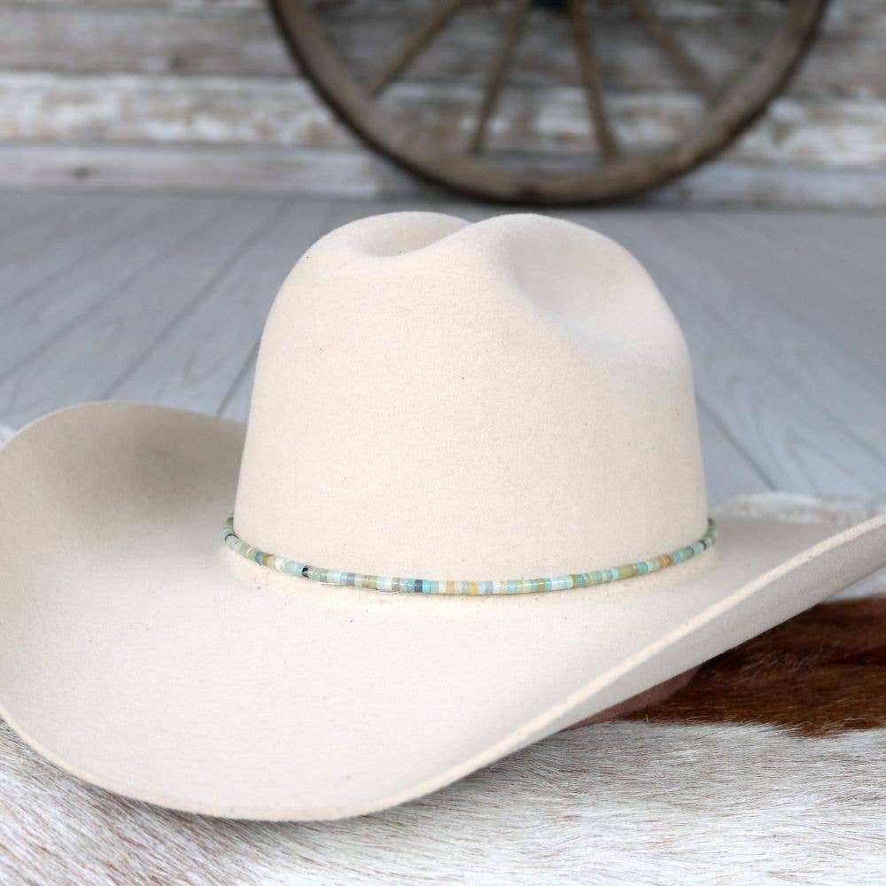 Amazonite Stone Hat Band
