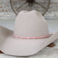 Pink Shell Hat Band - Mabel